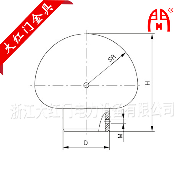 MGZ-A型管母线终端球