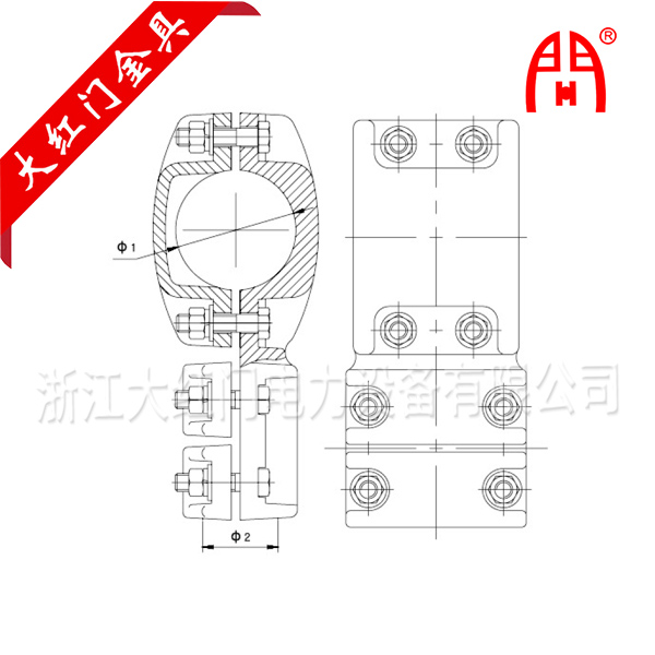 MTM型T型线夹