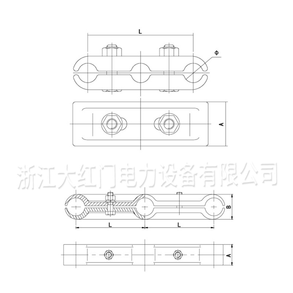 MSJ型三分裂软母线间隔棒